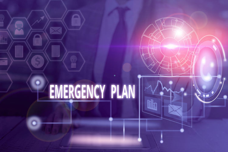 Setting an emergency plan